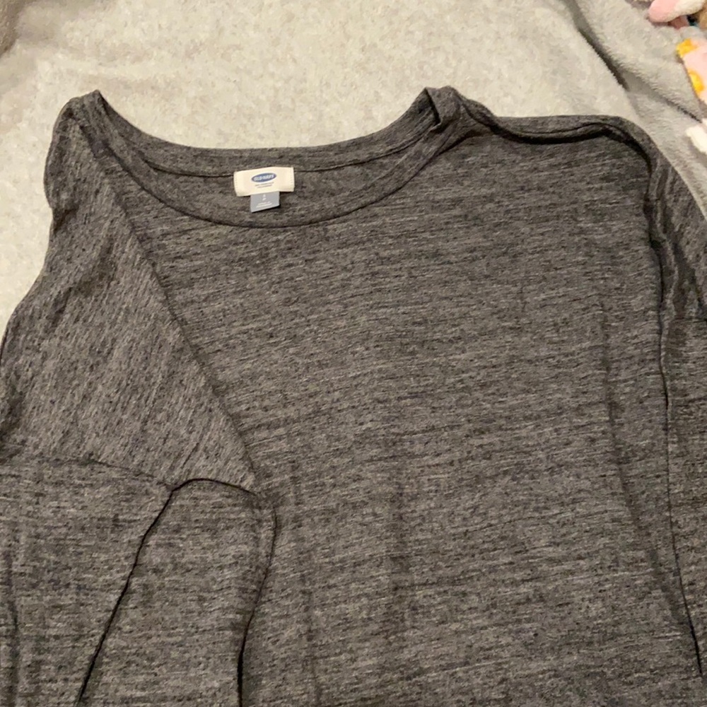 black sheer blouse